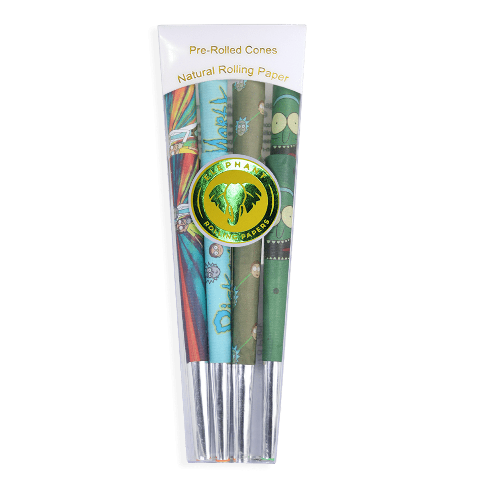 Elephant Rolling Papers Rick and Morty 8 Pack